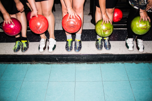 two handed bowling